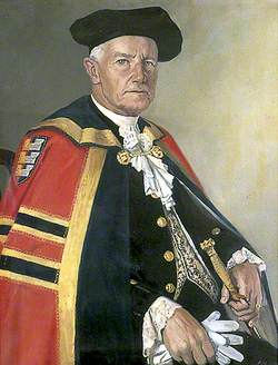 Alderman Burden, Dressed in the Robes of a Baron of the Cinque Ports