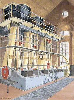 Tangye Engine at Brede Pumping Station, East Sussex
