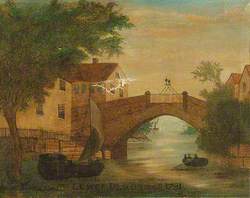 Lewes Old Bridge, 1781