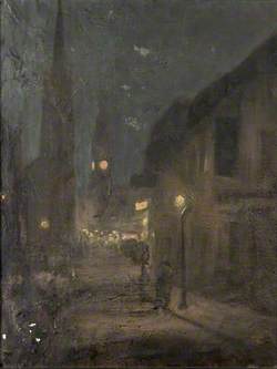 High Street, Colchester at Night