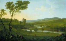 Scottish Landscape with a Winding River