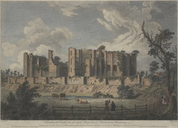 Kenilworth Castle, from the South, situate between Warwick & Coventry