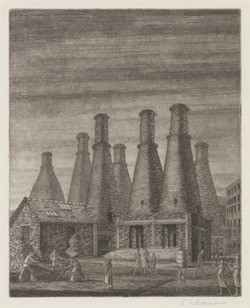 The Seven Sisters Majolica Kilns, Burslem