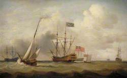 Seascape with Shipping