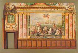 Side Wall, Queens Drawing Room, Hampton Court