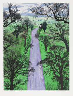 Winter Road near Kilham