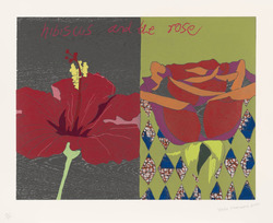 The Hibiscus and the Rose