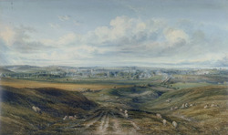 Winchester from Morestead Downs
