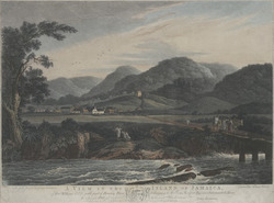 A View in the Island of Jamaica, of Fort William Estate, with part of Roaring River belonging to William Beckford Esq. near Savannah la Marr [3]