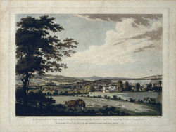 A North-East View of the City of Bath, taken from the Rising-Ground beyond the Villa-Gardens