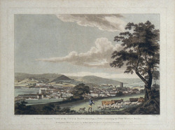 A South-West View of the City of Bath, taken from a Field adjoining the New-Wells Road