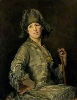 Portrait of a Lady in Grey (Mrs Benge)