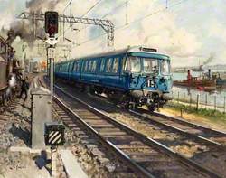 Blue Train at Bowling Harbour