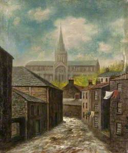 Glasgow Cathedral and Molendinar Burn