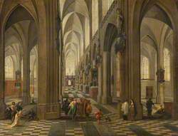 Interior of Antwerp Cathedral