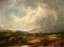 A Moorland Storm, Sutherland