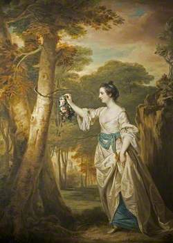 Mary Colby (1745–1774), as 'Emma, the Nut-Brown Maid'