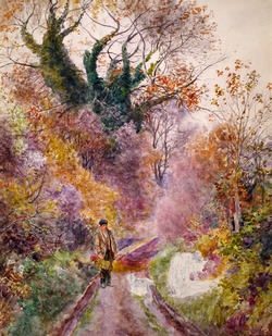Autumnal Scene Showing Salisbury Area