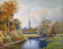 The Cathedral from Parsonage Farm