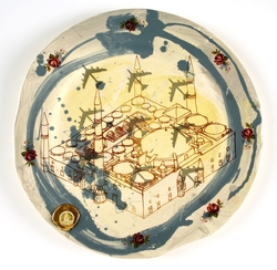Plate Untitled (Mosque)