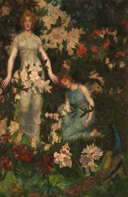 Hide and Seek in the Garden of Epicurus, Leontium and Ternissa