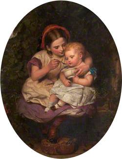 Girl and a Baby