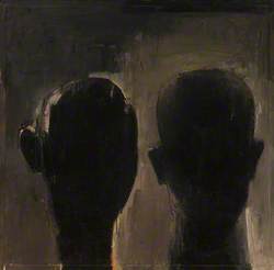 Two Heads in Black, No. 1