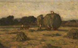 Haymaking Scene