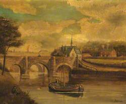 Old Road Bridge and Aqueduct over the River Irwell, Barton