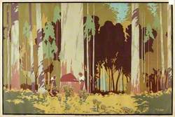 Felling a Karri Tree, Western Australia