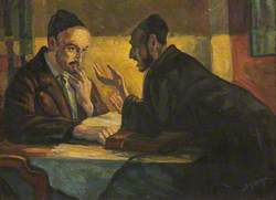 Two Orthodox Jews in Discussion