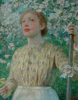Shepherdess amongst Blossom