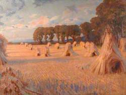 Corn Stooks, Farnham