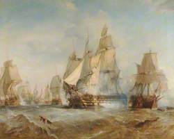 The Battle of Trafalgar, 21 October 1805