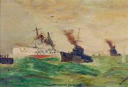 The Sinking of 'Blücher', 24 January 1915
