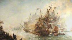 The Battle of North Foreland, June 1653