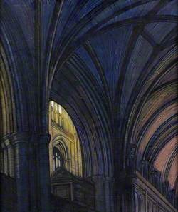 Interior of Winchester Cathedral