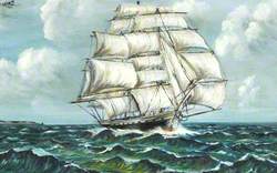 Schooner in Full Sail