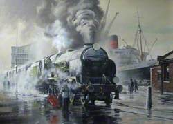 Lord Nelson Class Locomotive, 'Sir Walter Raleigh'