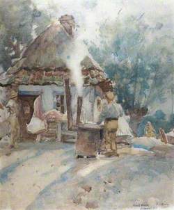 A Cookhouse, Flanders