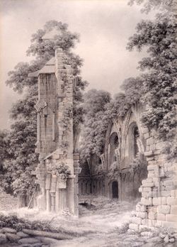 Joseph's Chapel, Glastonbury Abbey, 1802