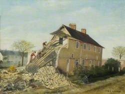 The Demolition of Dimsdale Place, Letchworth