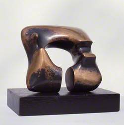 Maquette for Square Form with Cut