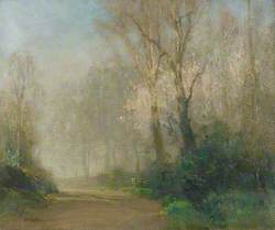 Morning Mist: Landscape at Tyttenhanger Lane
