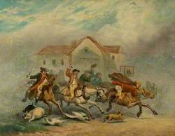 John Gilpin's Ride Past 'The Bell' at Edmonton