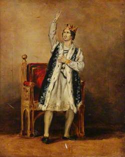 William Charles Macready (1793–1873), as King John