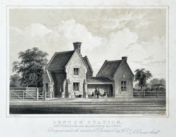 Lenton Station, Nottingham and Mansfield Railway