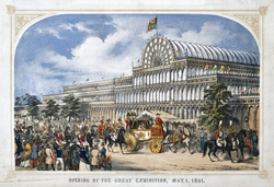 Opening of the Great Exhibition, 1st May, 1851