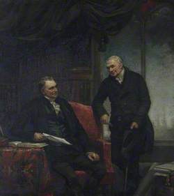 Reverend Archdeacon Owen and Reverend B. Blakeway (d.1826), Co-authors of 'The History of Shrewsbury'