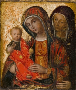 The Virgin Mary, St Anne and the Christ Child